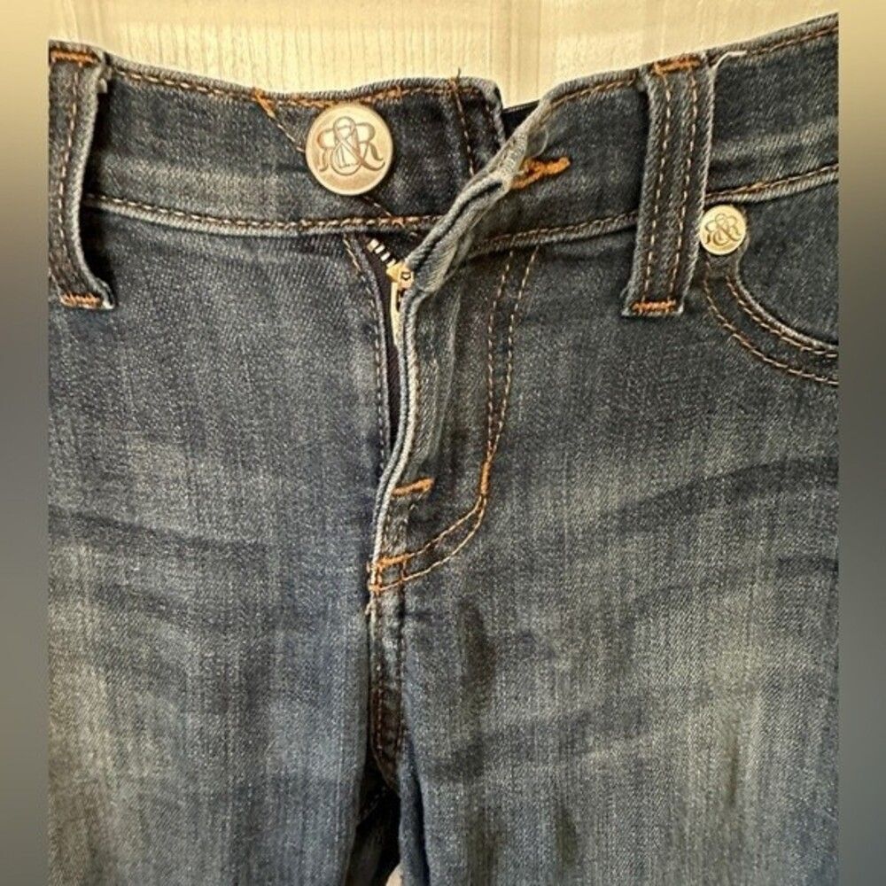 Rock & Republic Skinny Jeans Blue Denim Size 4 - Picture 3 of 10